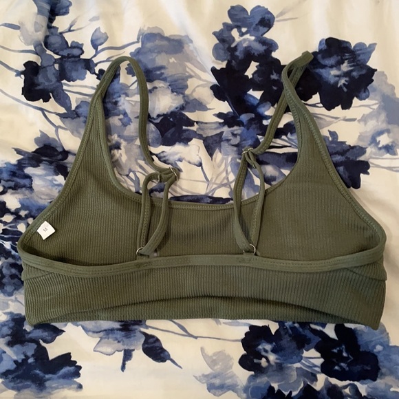 Aurelle Green High-Waisted Bikini Set - Picture 3 of 5